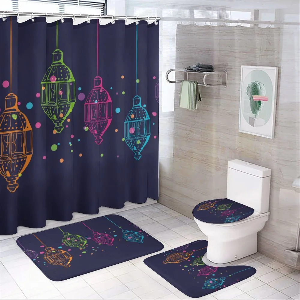 Candles in the Night — 4-Piece Bathroom Set preview