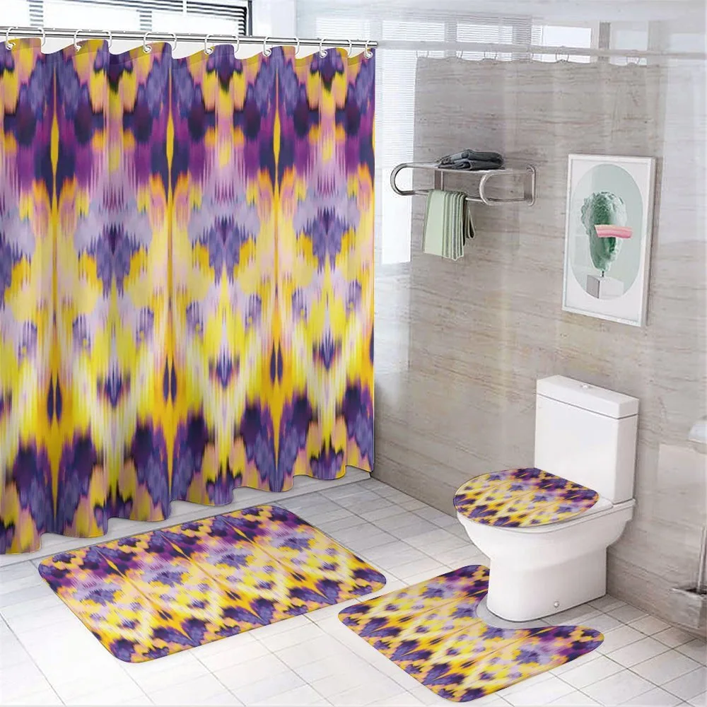 Indonesian Dying Boho — 4-Piece Bathroom Set preview