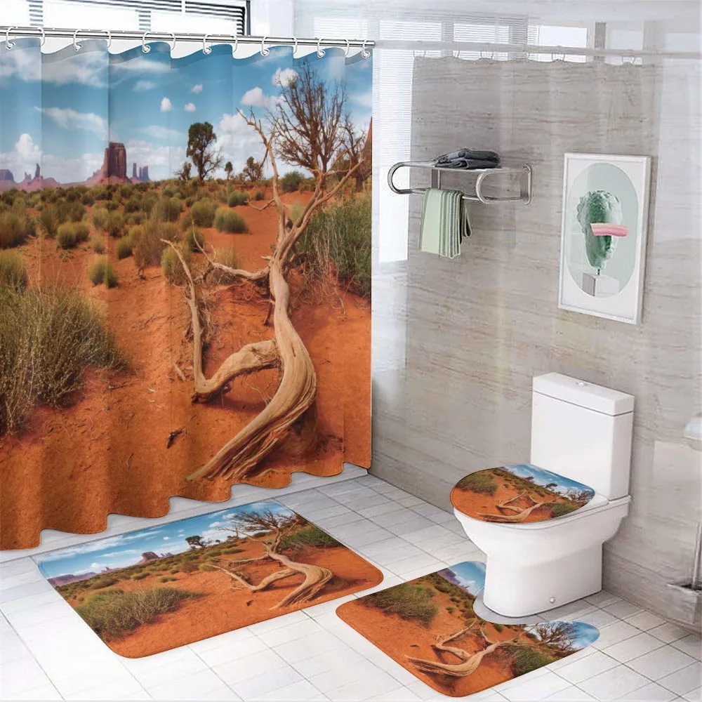 Arizona Valley Scenery — 4-Piece Bathroom Set preview