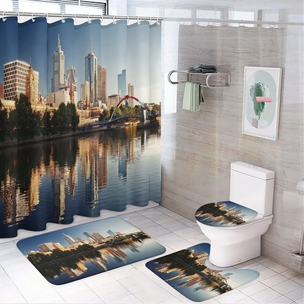 Idyllic View Yarra River — 4-Piece Bathroom Set preview