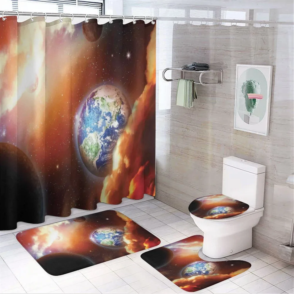 Nebula Stars in Solar — 4-Piece Bathroom Set preview