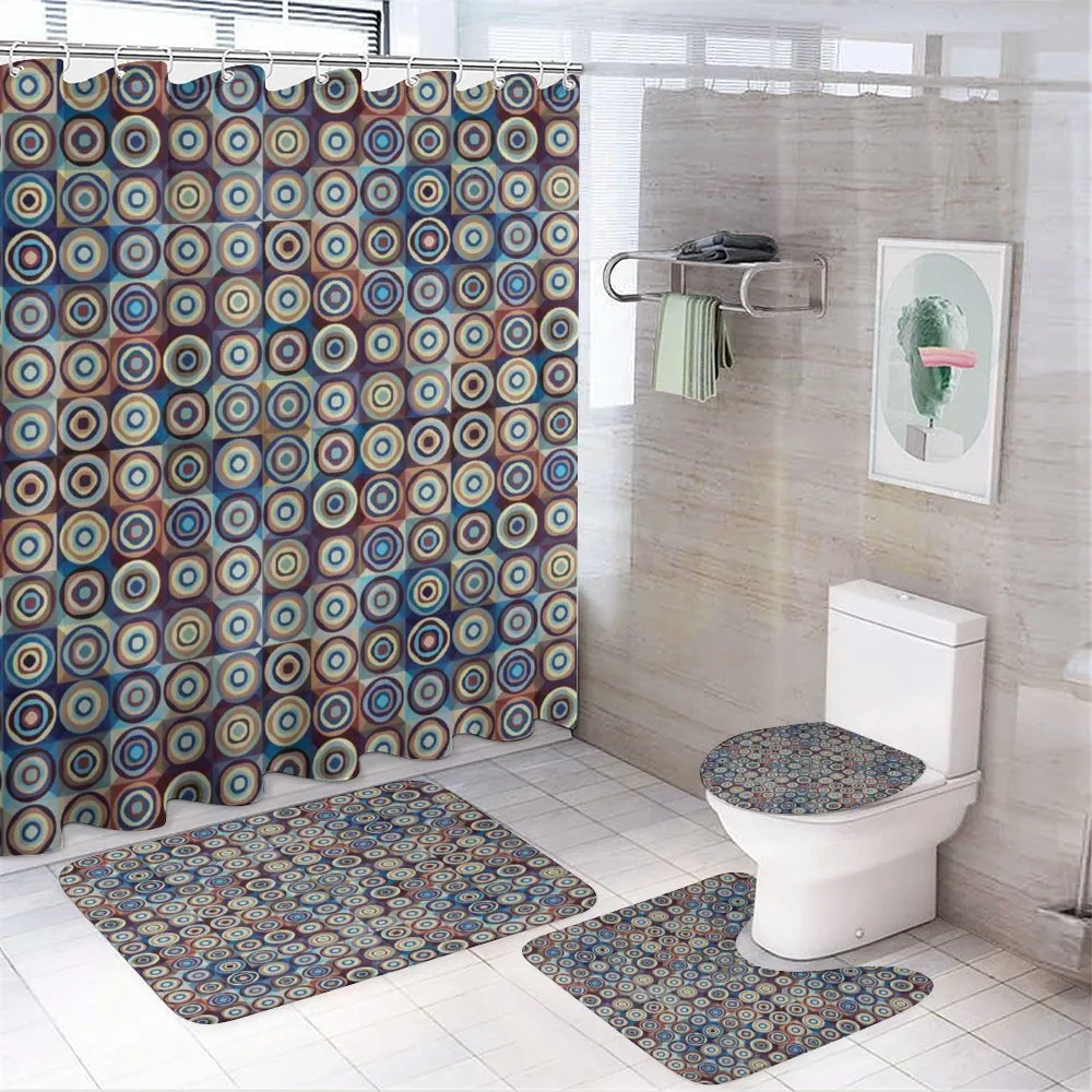 Ring Formed Circles — 4-Piece Bathroom Set preview