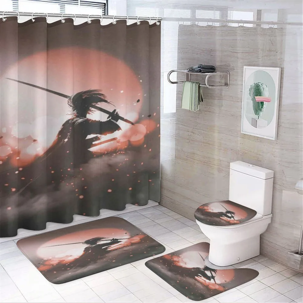Samurai Japan — 4-Piece Bathroom Set preview
