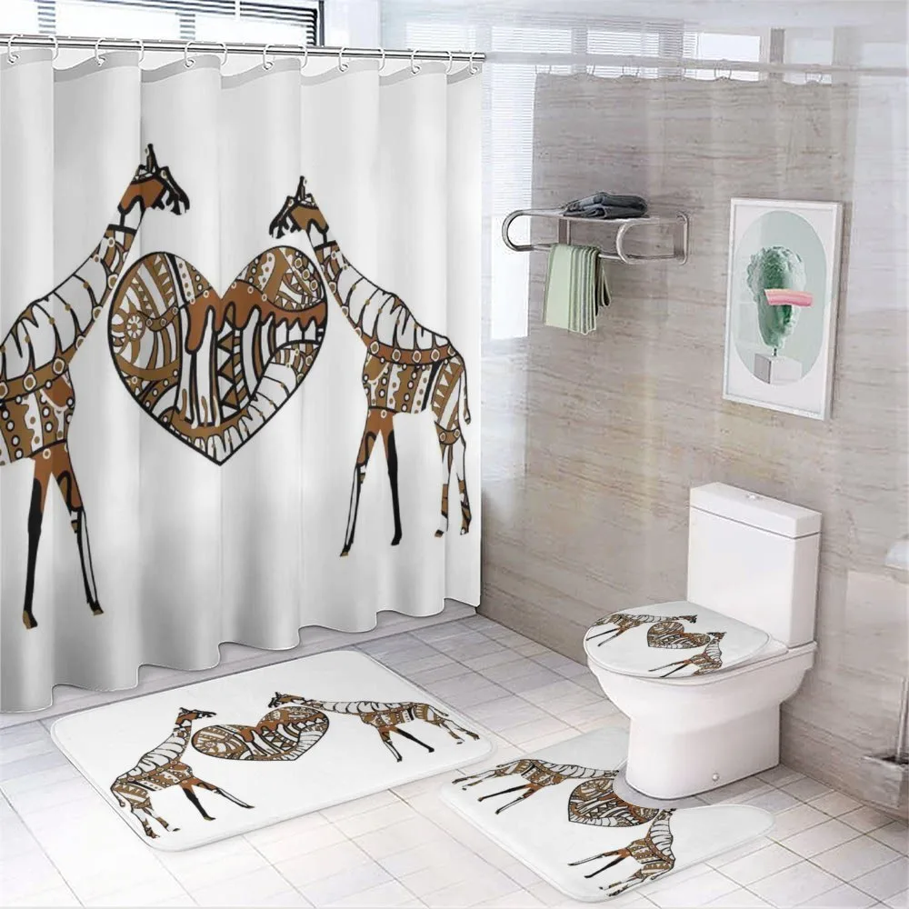 Soul Mate Heart Love — 4-Piece Bathroom Set preview
