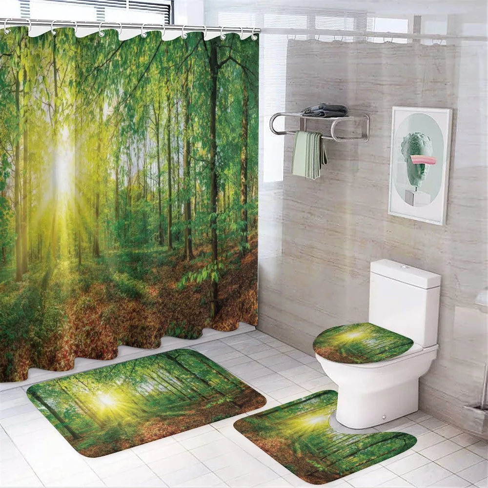 Evening Meadow Greenland — 4-Piece Bathroom Set preview