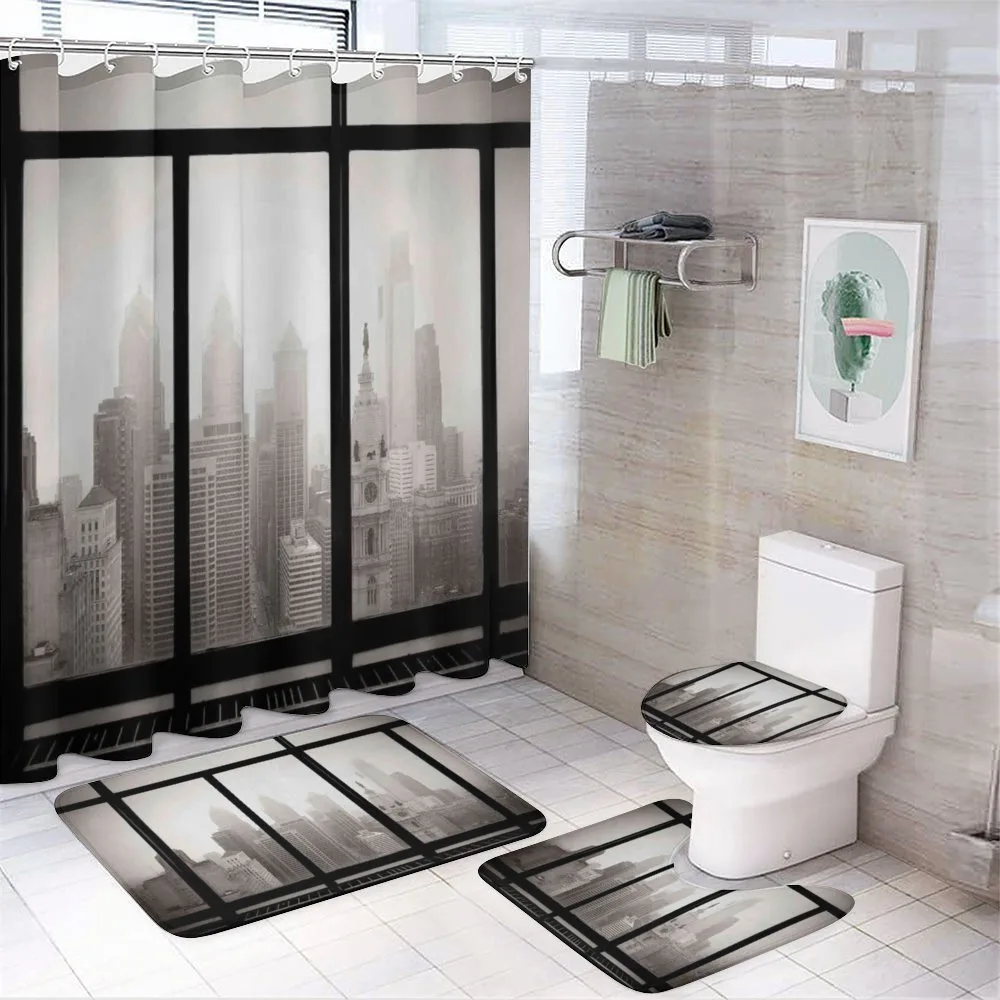 Philadelphia City Roof — 4-Piece Bathroom Set preview