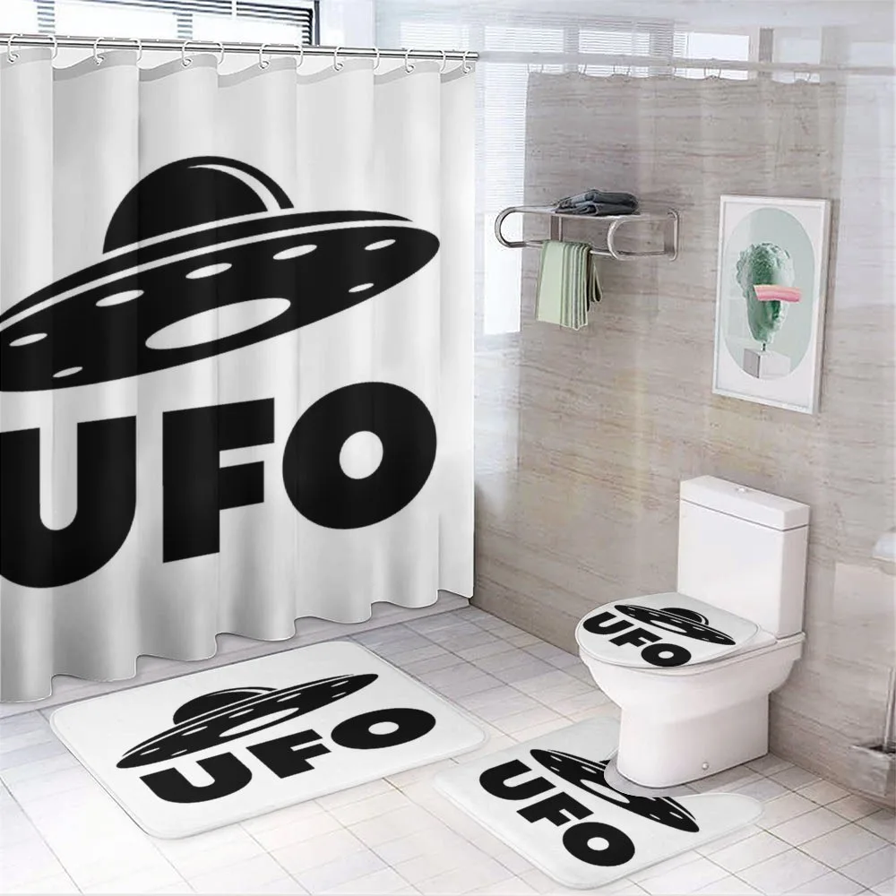 Unidentified Flying Object — 4-Piece Bathroom Set preview