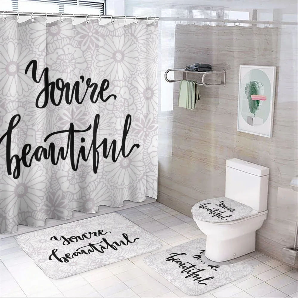 You are on Flowers — 4-Piece Bathroom Set preview