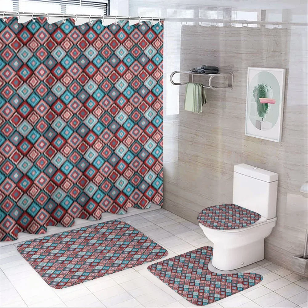 Moroccan Effect — 4-Piece Bathroom Set preview