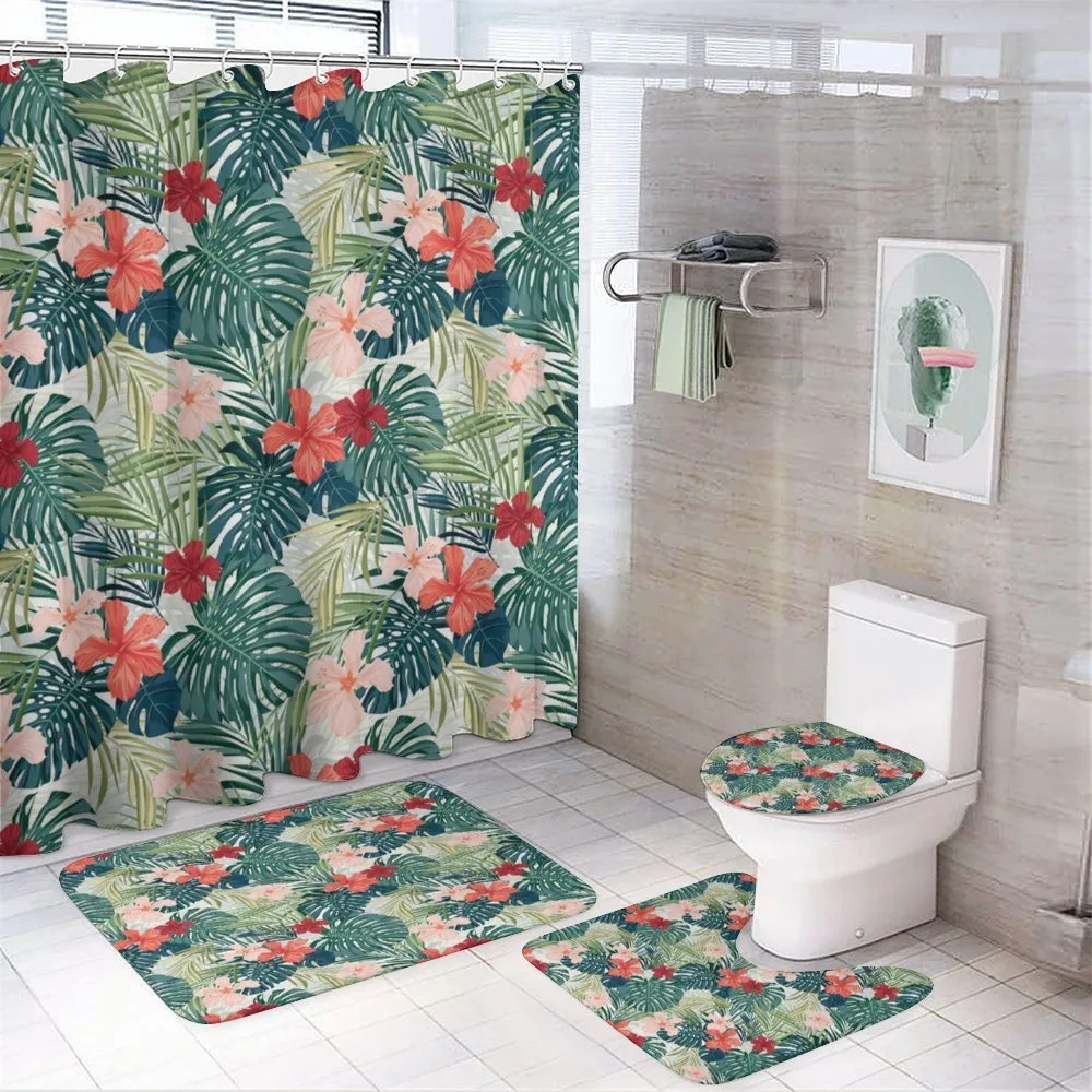 Nature Crepe Ginger Flower — 4-Piece Bathroom Set preview