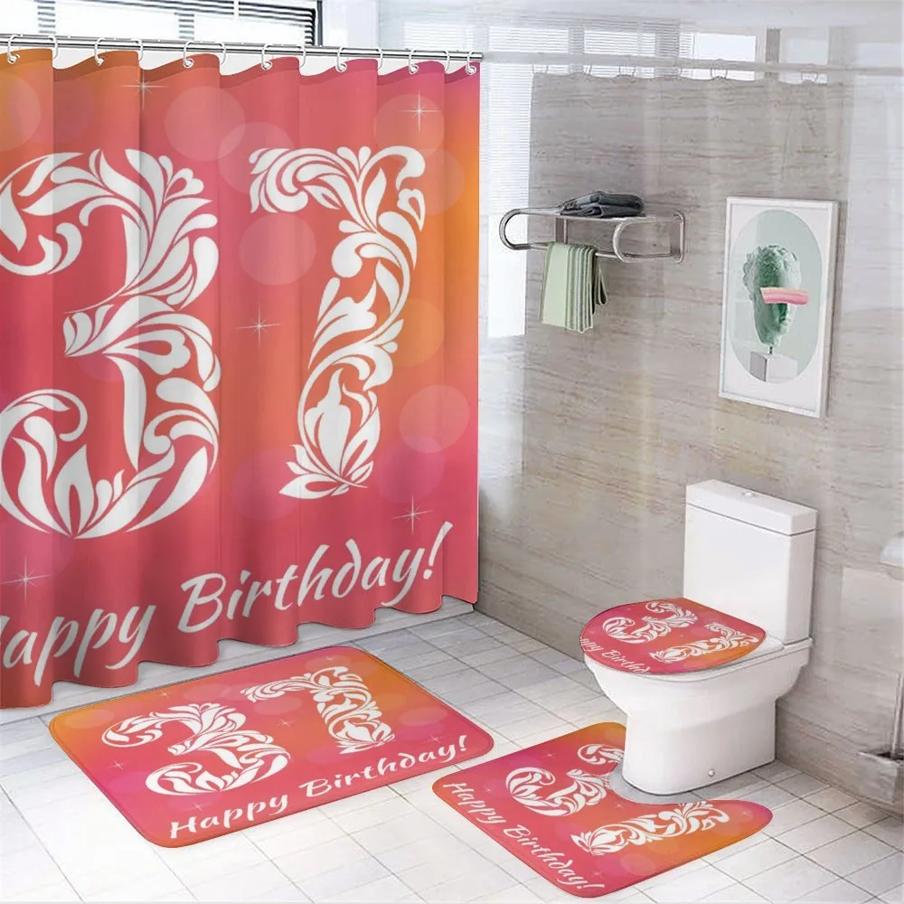 Middle Classic Swirl 4-Piece Bathroom Set product video