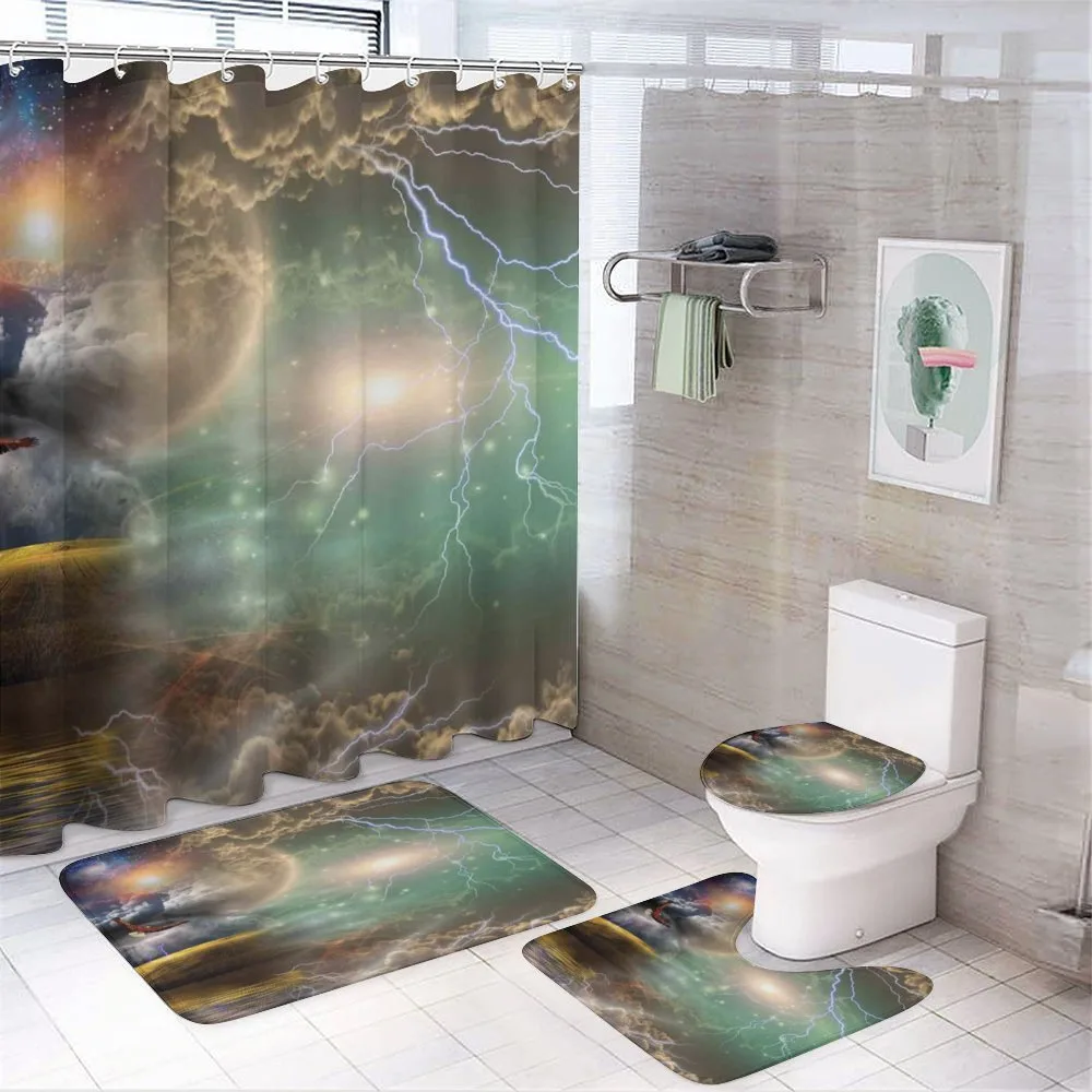 Eagle Thunder Clouds — 4-Piece Bathroom Set preview