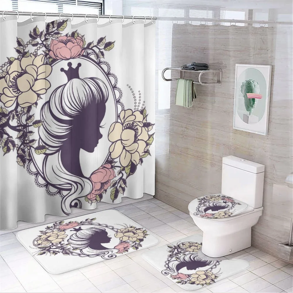 Princess Portrait Frame — 4-Piece Bathroom Set preview