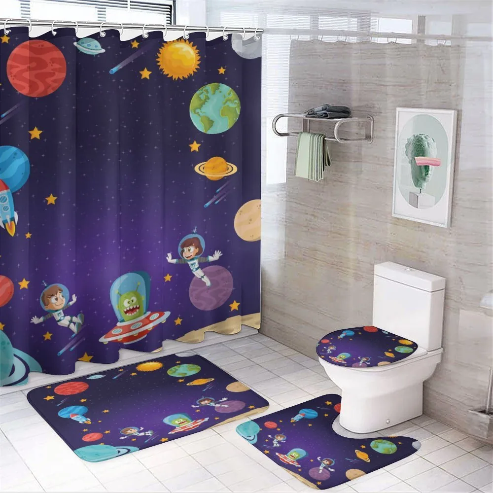 Astronaut Kids Outer Space — 4-Piece Bathroom Set preview