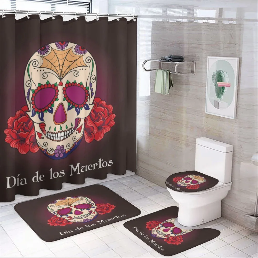Dia de Los Muertos — 4-Piece Bathroom Set preview