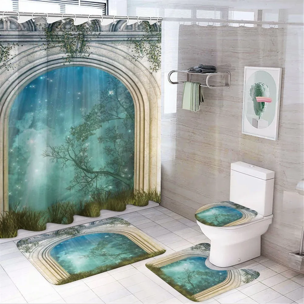 Fairytale Door Stars — 4-Piece Bathroom Set preview