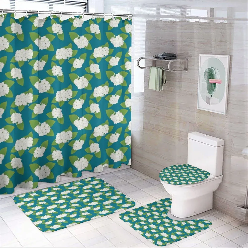 Exotic Wedding Flowers — 4-Piece Bathroom Set preview