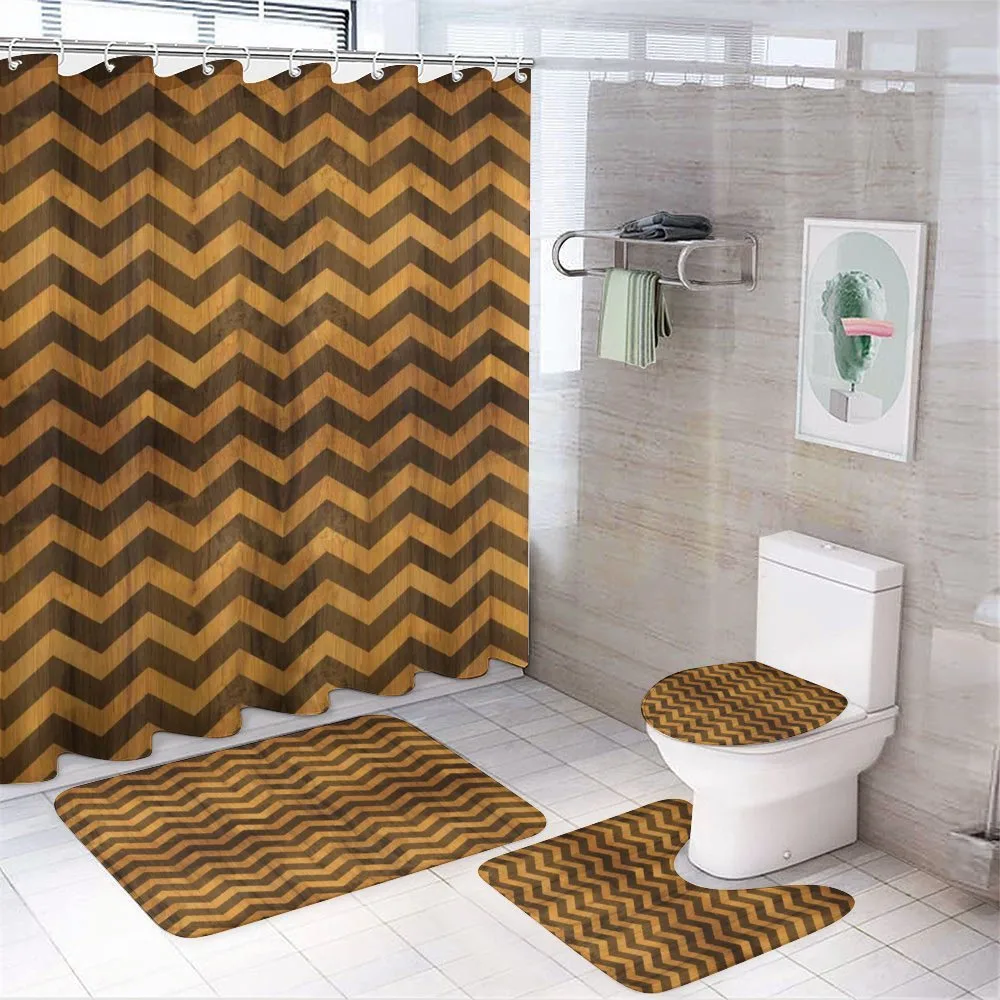 Medieval Heraldry Motif — 4-Piece Bathroom Set preview