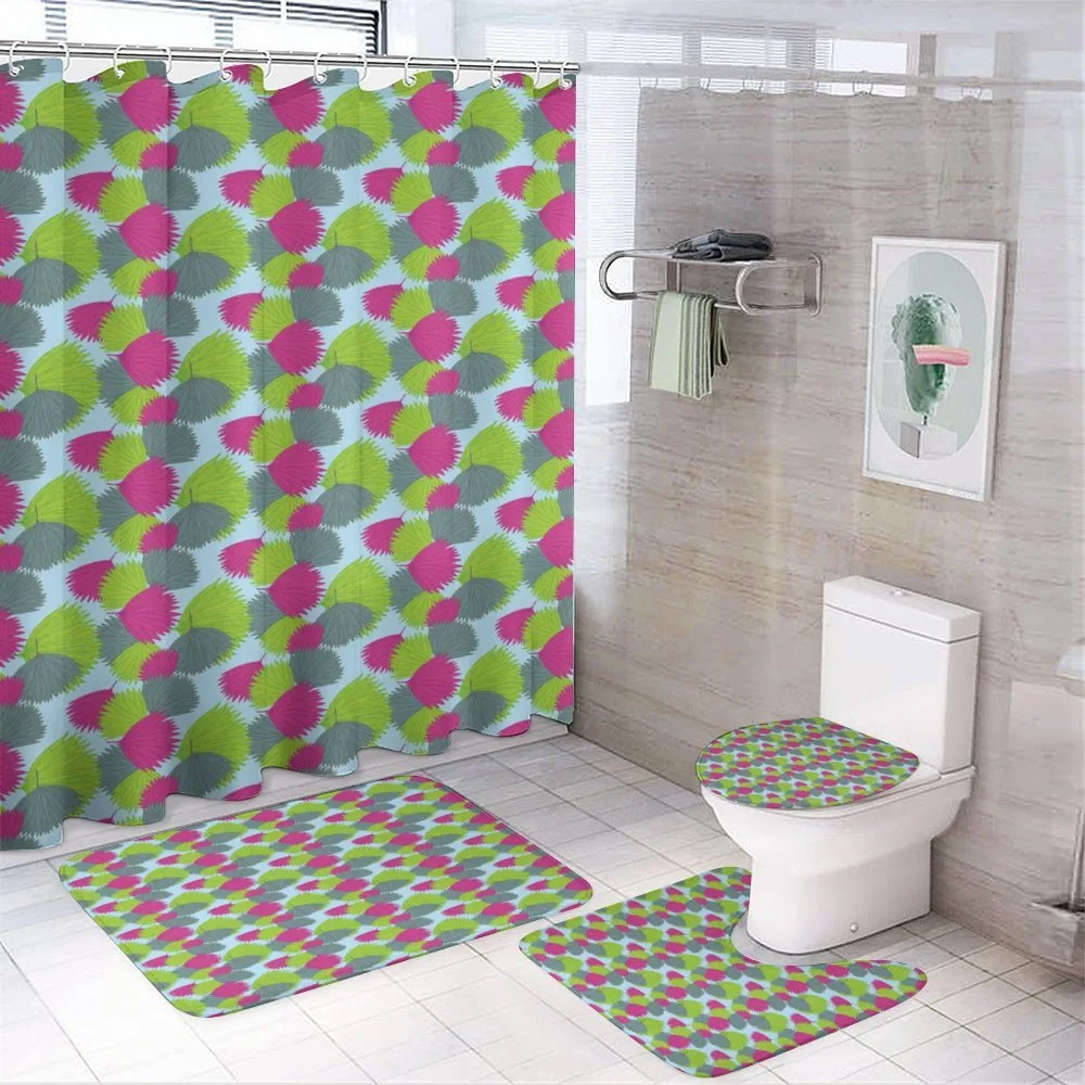 Tropic Plant Botany Leaves — 4-Piece Bathroom Set preview