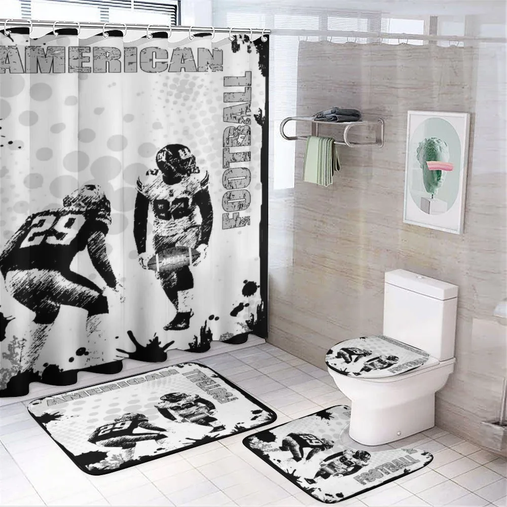 American Soccer Dot — 4-Piece Bathroom Set preview
