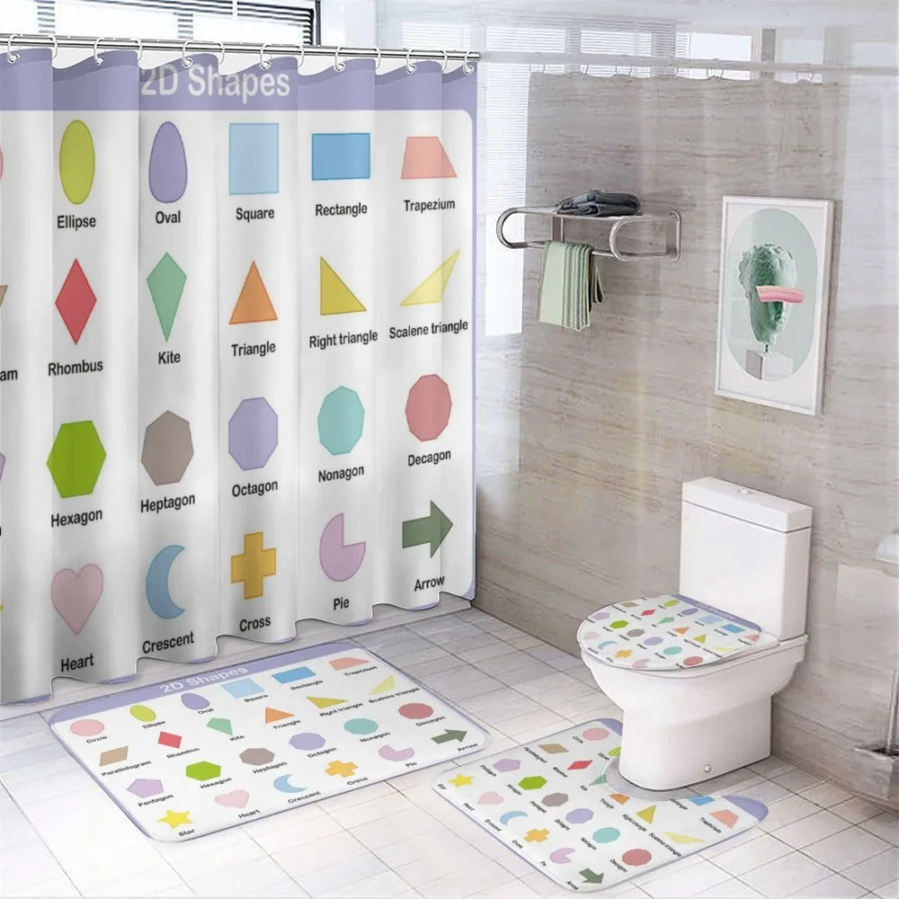 Classical Cartoon — 4-Piece Bathroom Set preview