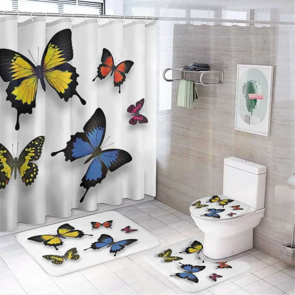 Nature Moths Wings — 4-Piece Bathroom Set preview