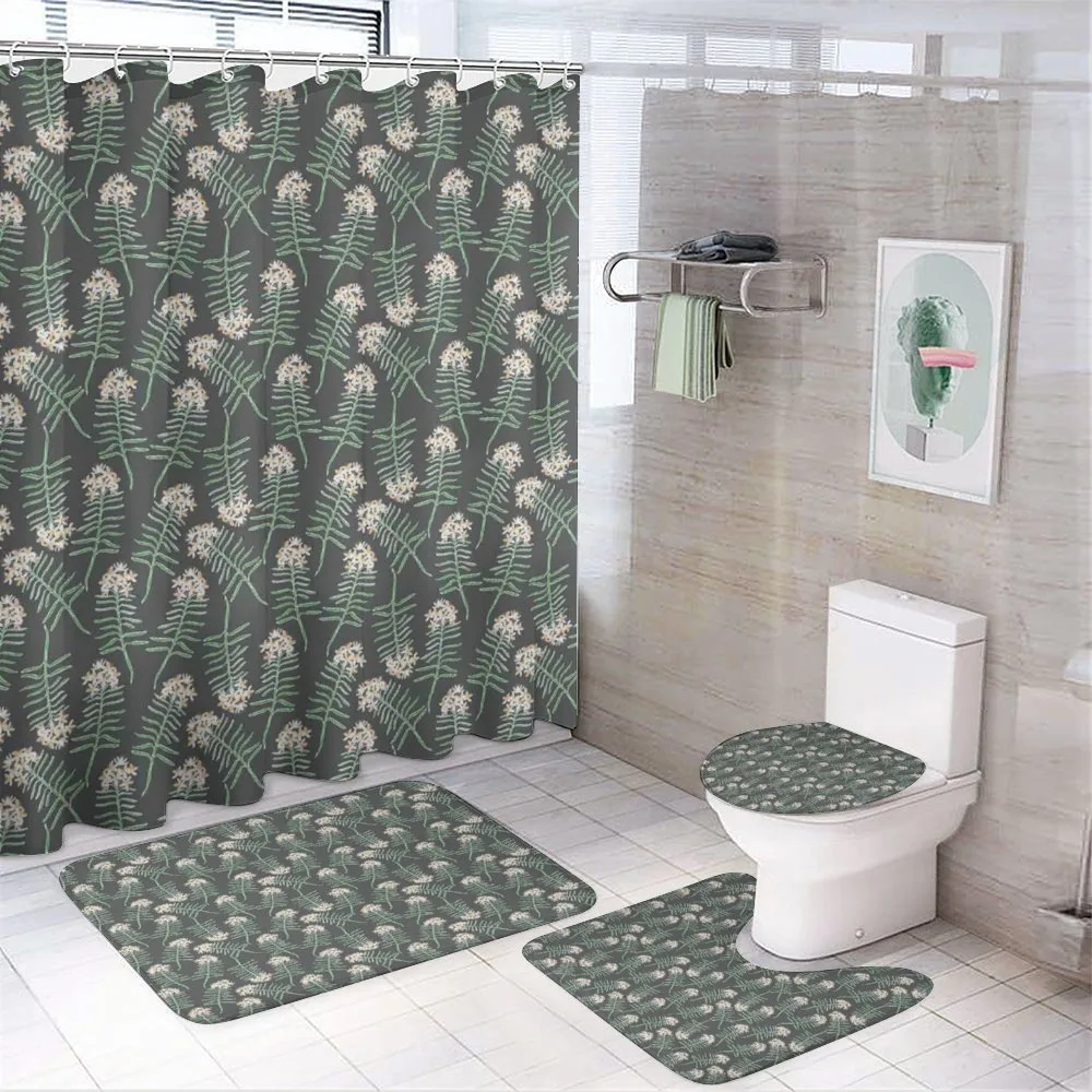 Rosemary Branches — 4-Piece Bathroom Set preview