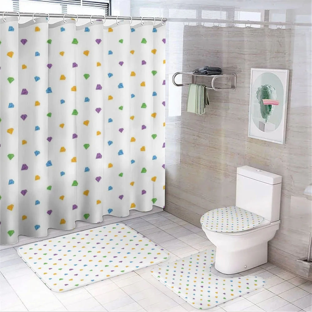 Tiny Little Diamond — 4-Piece Bathroom Set preview
