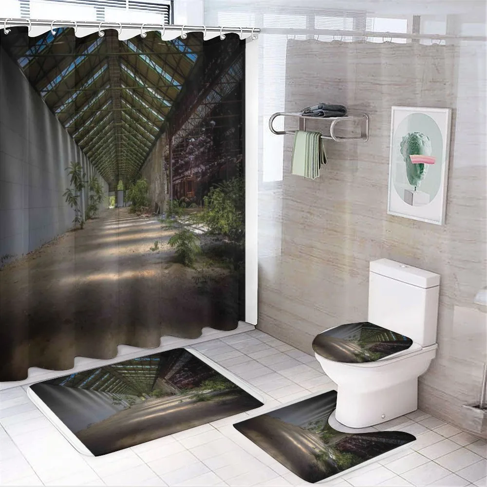Abandoned Grunge — 4-Piece Bathroom Set preview