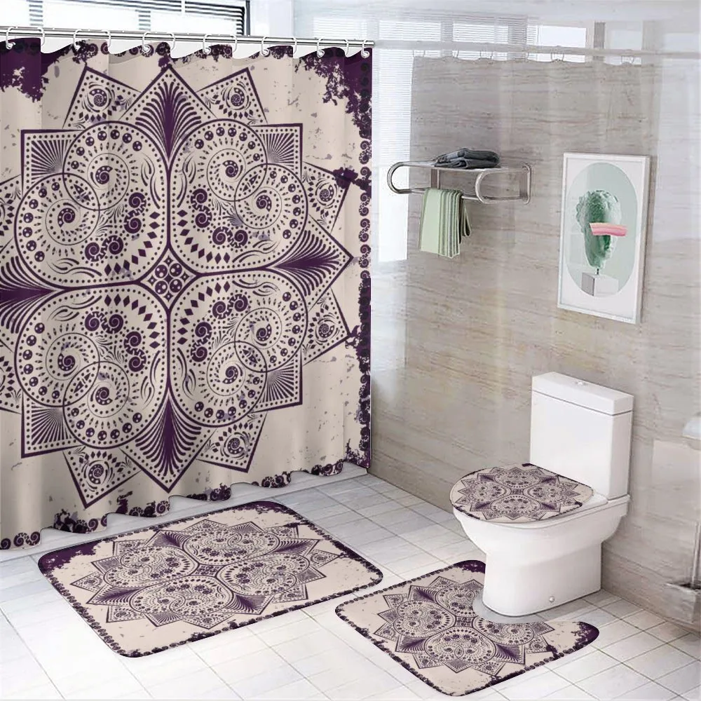 Snowflake Form — 4-Piece Bathroom Set preview