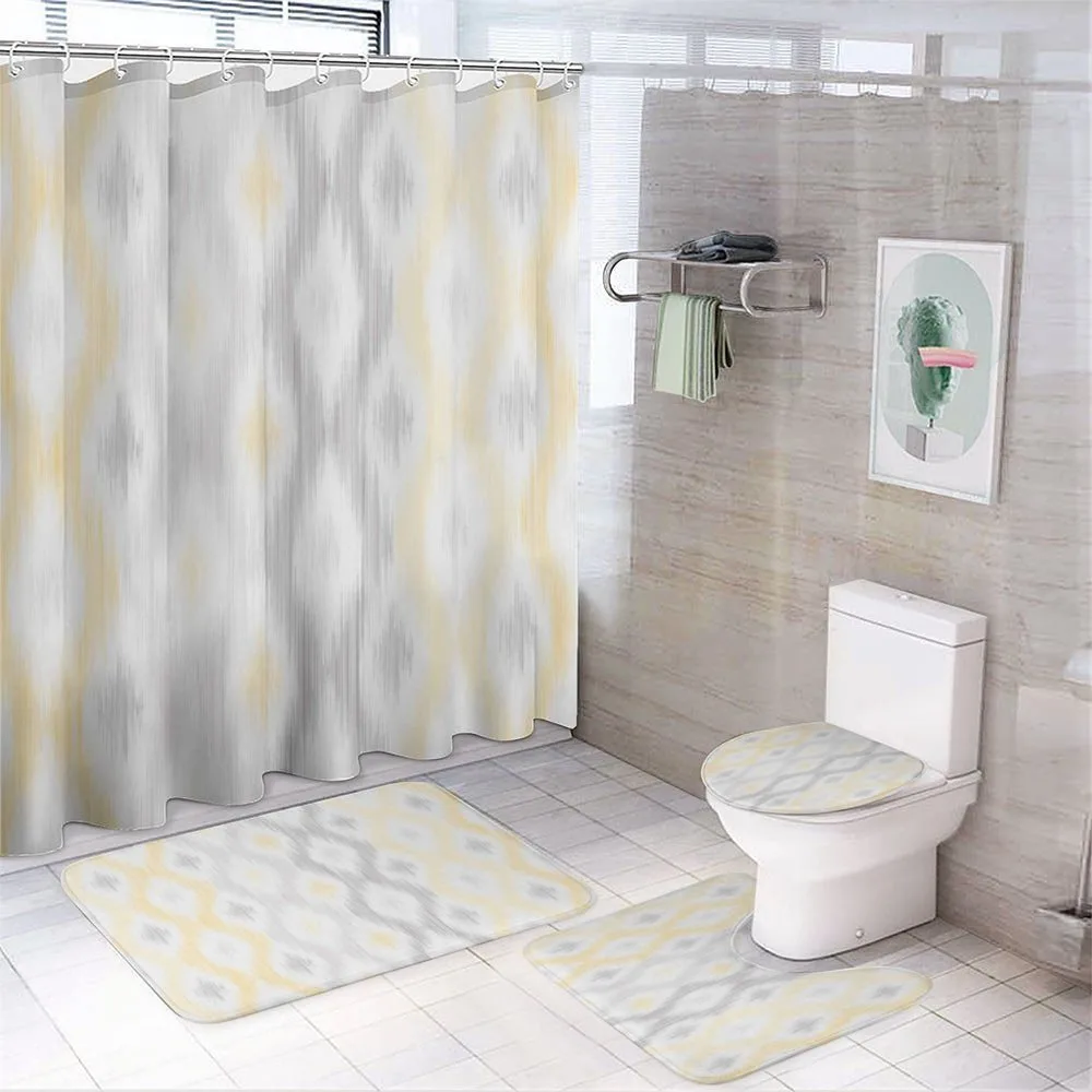 Abstract Chain — 4-Piece Bathroom Set preview