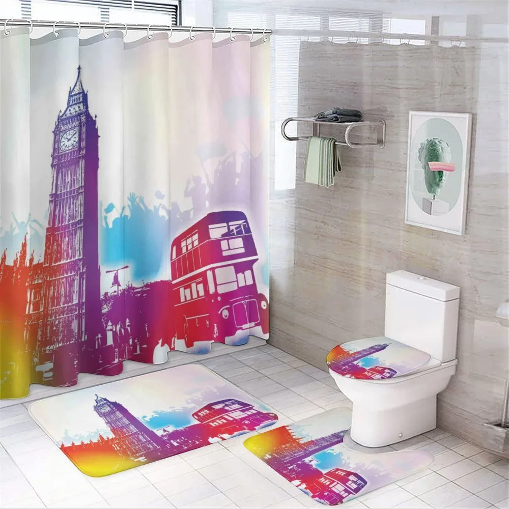 Historical Big Ben UK — 4-Piece Bathroom Set preview
