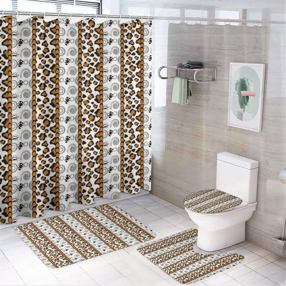 Wild Leopard Animal Print — 4-Piece Bathroom Set preview