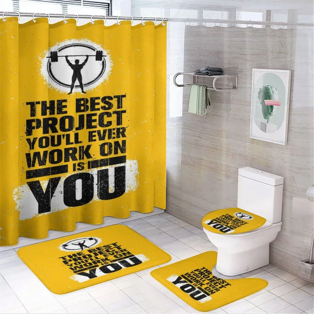 Best Project is You — 4-Piece Bathroom Set preview