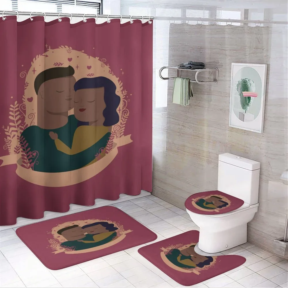 Romantic Family — 4-Piece Bathroom Set preview