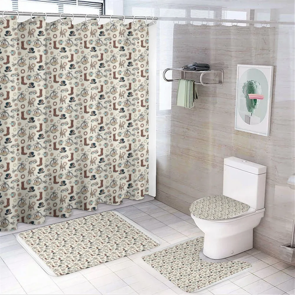 Abstract Apparels Tools 4-Piece Bathroom Set product video