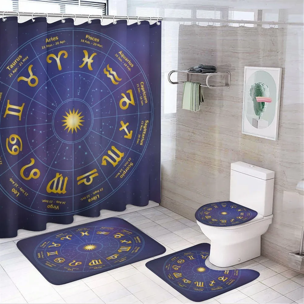 Horoscope Birth Dates — 4-Piece Bathroom Set preview