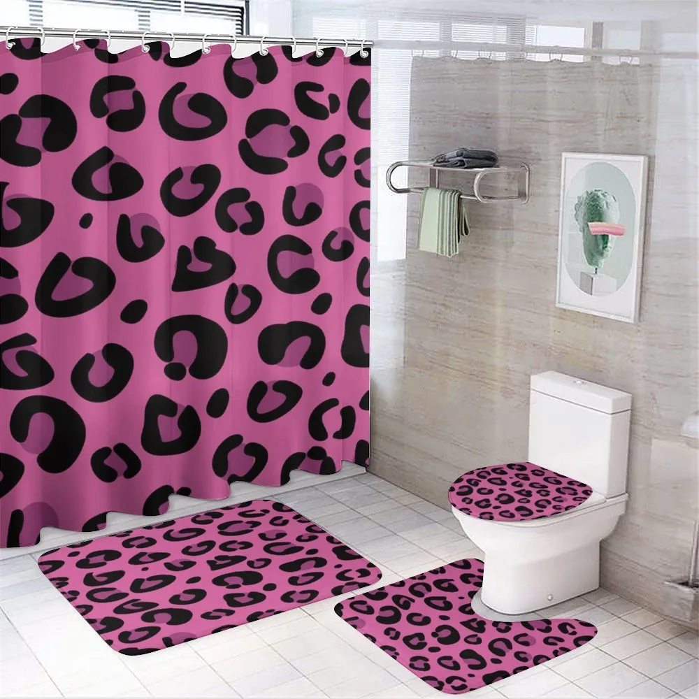 Leopard Animal Skin — 4-Piece Bathroom Set preview