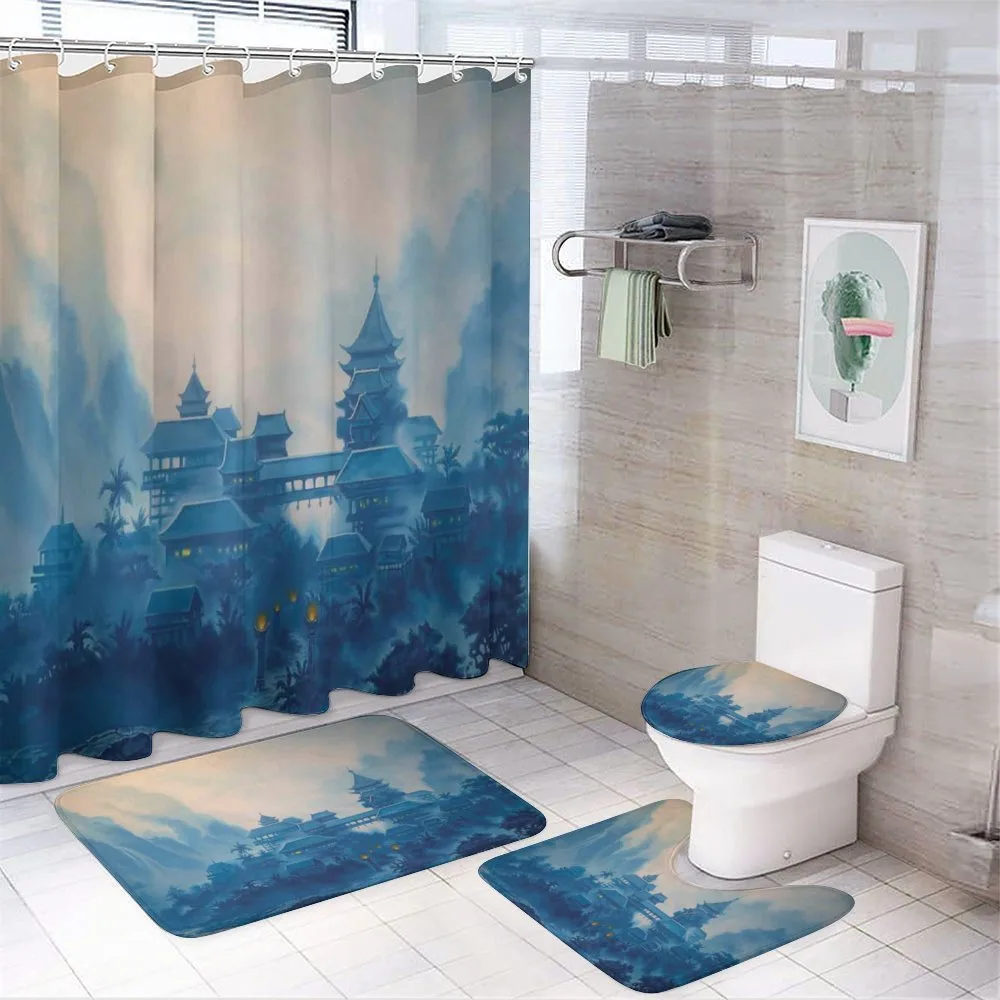 Chinese Night — 4-Piece Bathroom Set preview