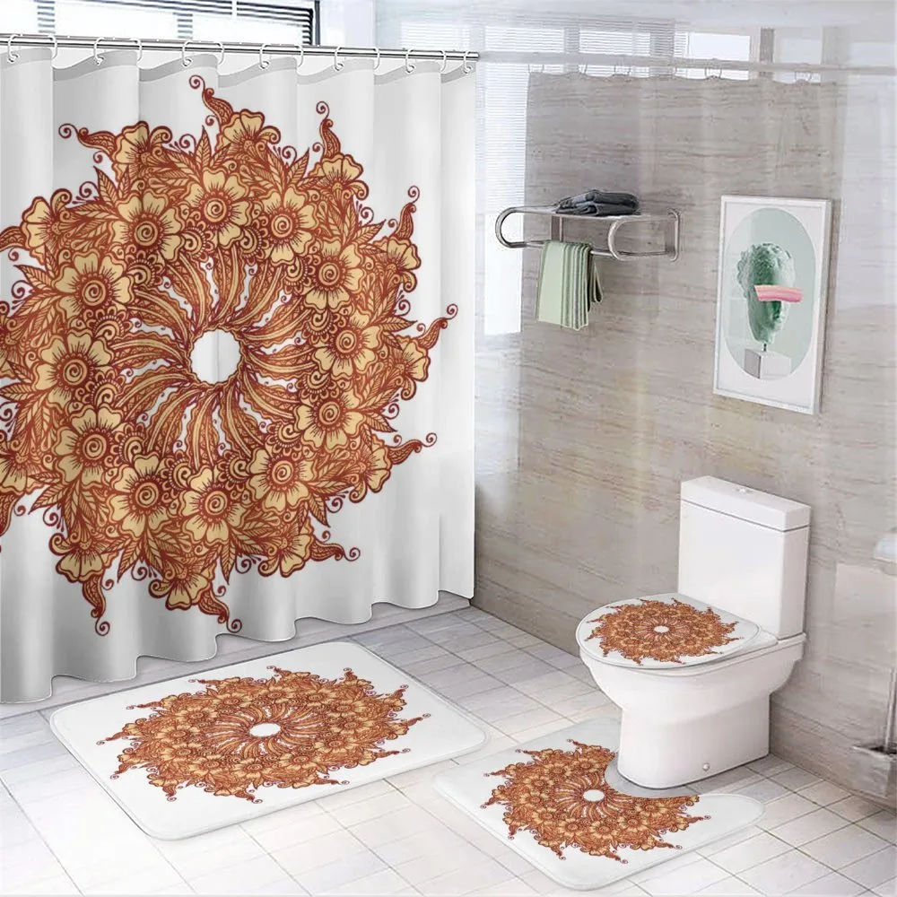 Motif Illustration — 4-Piece Bathroom Set preview