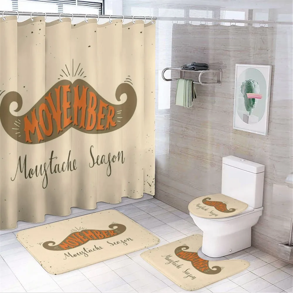 No Shave November Season — 4-Piece Bathroom Set preview