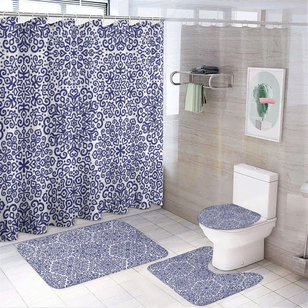Blooms Hearts — 4-Piece Bathroom Set preview