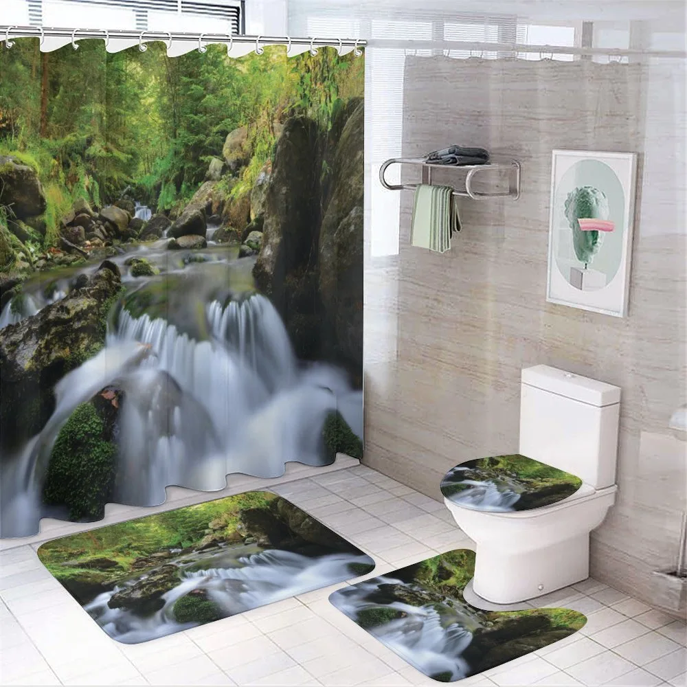National Park Cascade — 4-Piece Bathroom Set preview