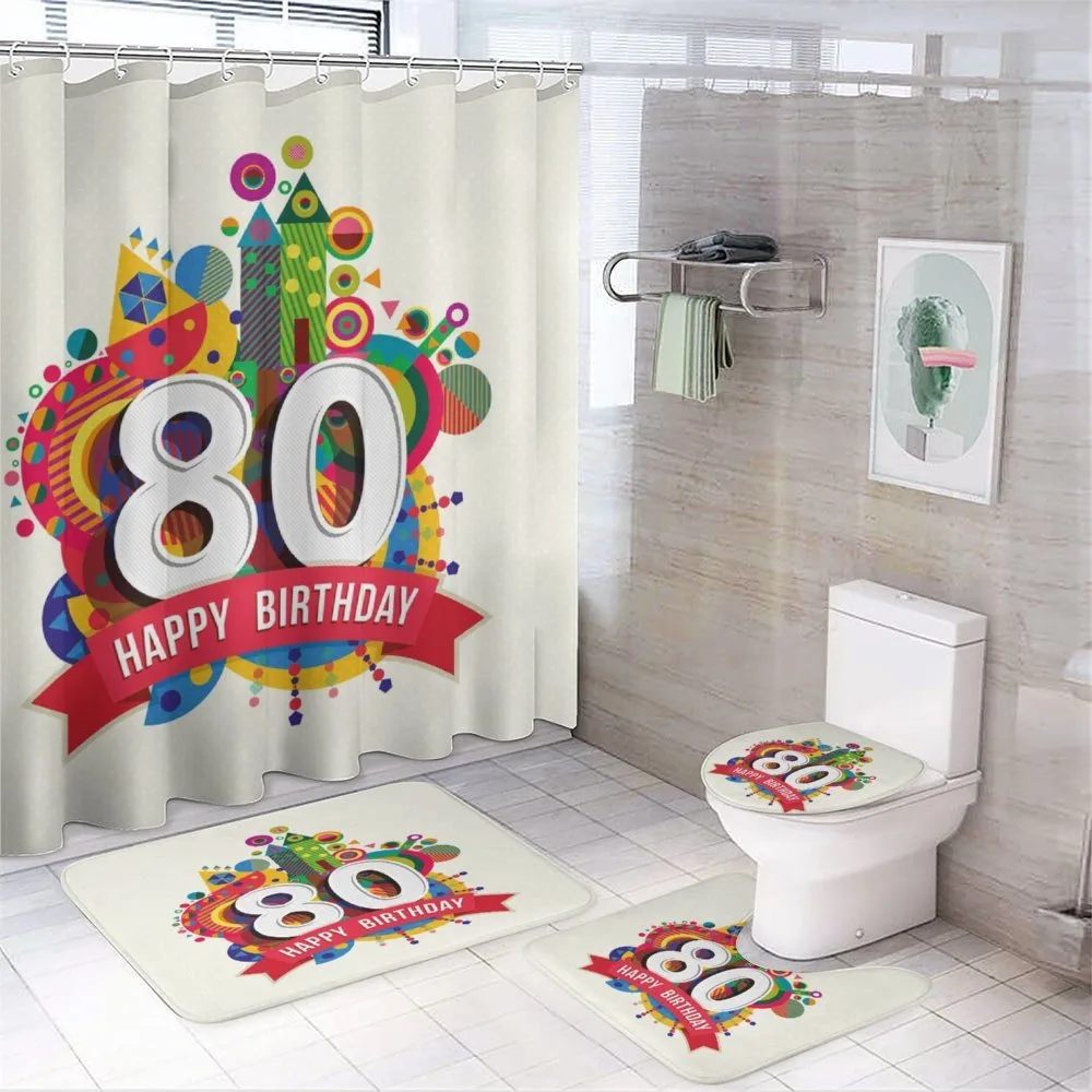 Ribbon Party Castle — 4-Piece Bathroom Set preview