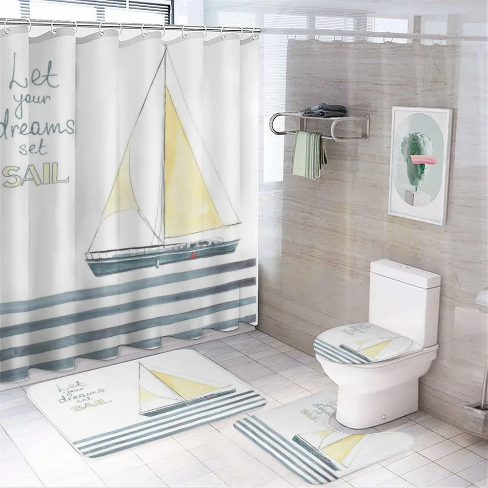 Sailing Travel — 4-Piece Bathroom Set preview