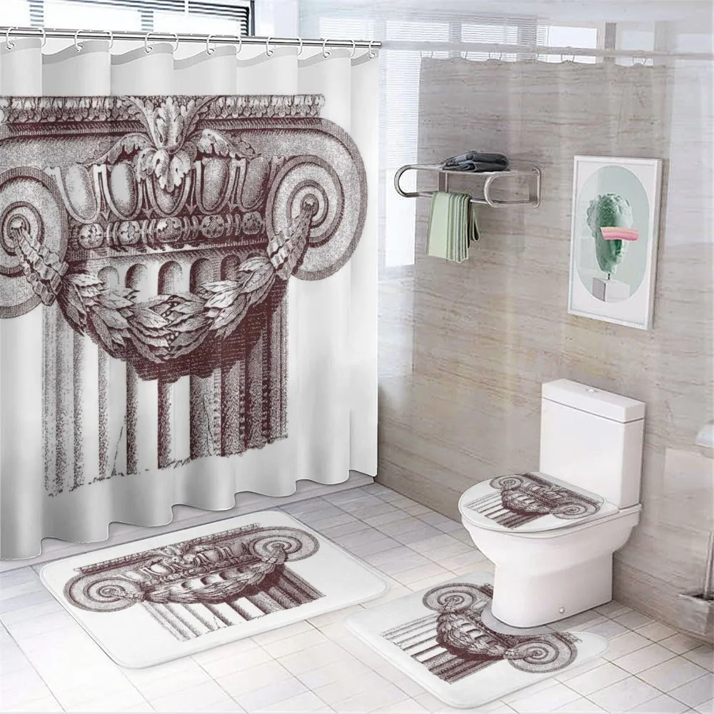 Antique Column Roman — 4-Piece Bathroom Set preview