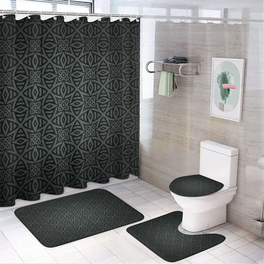 Folk Celtic Floral — 4-Piece Bathroom Set preview