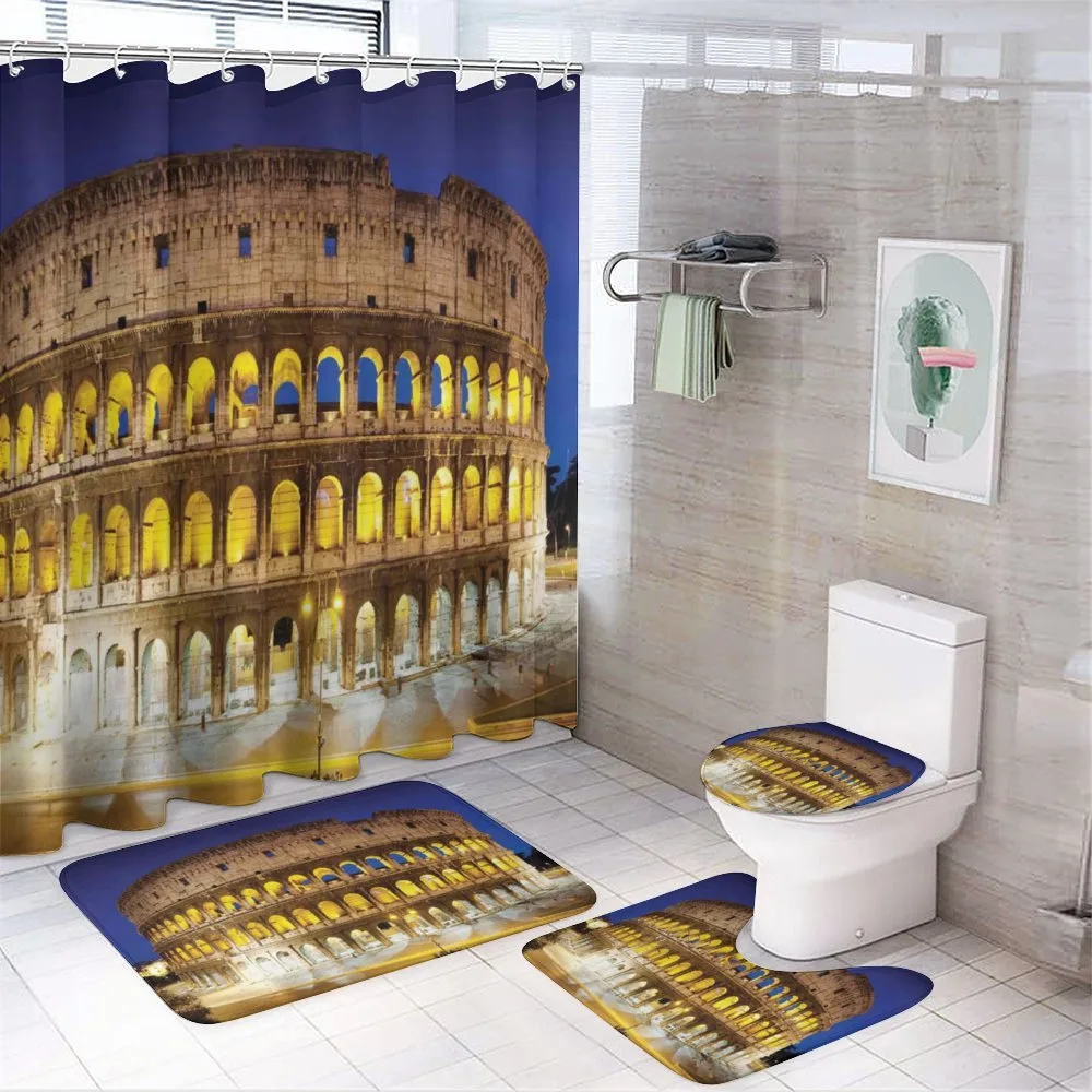 Historical Colosseum — 4-Piece Bathroom Set preview