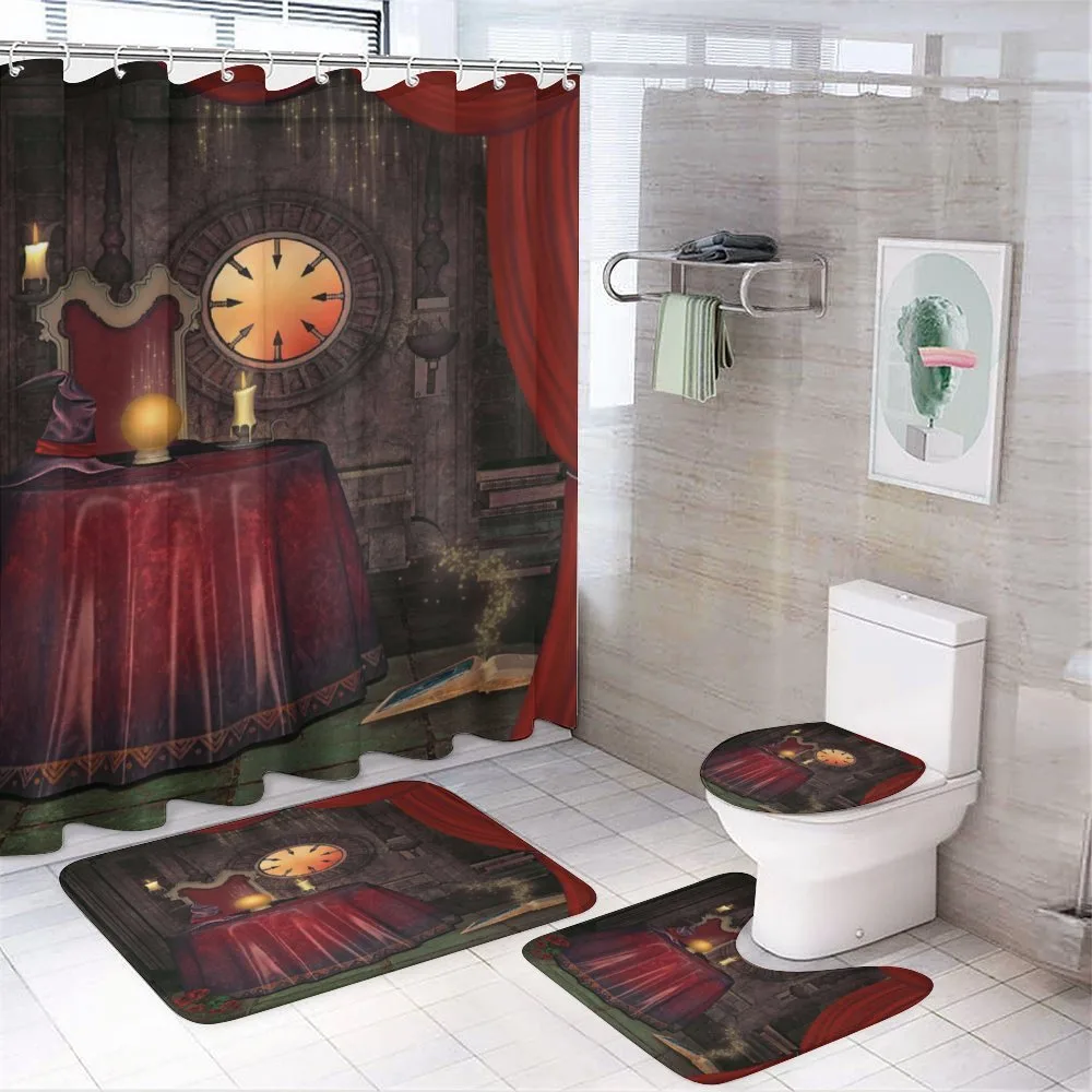 Mystic Magician Fairy — 4-Piece Bathroom Set preview