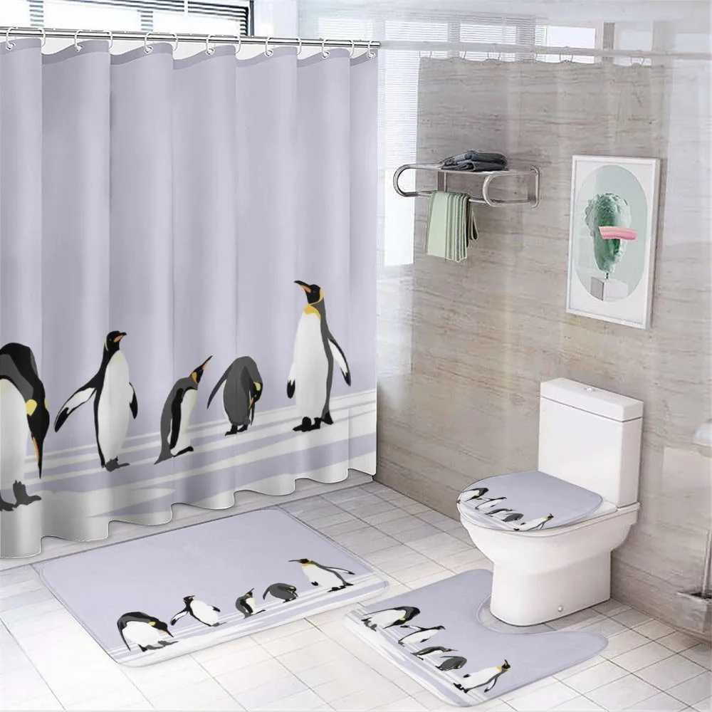 Polar Icy Land Winter — 4-Piece Bathroom Set preview